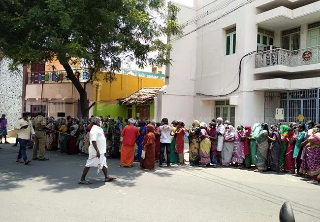SALEM DISTRICT BJP PEOPLES FOOD LOCKDOWN CORONAVIRUS 